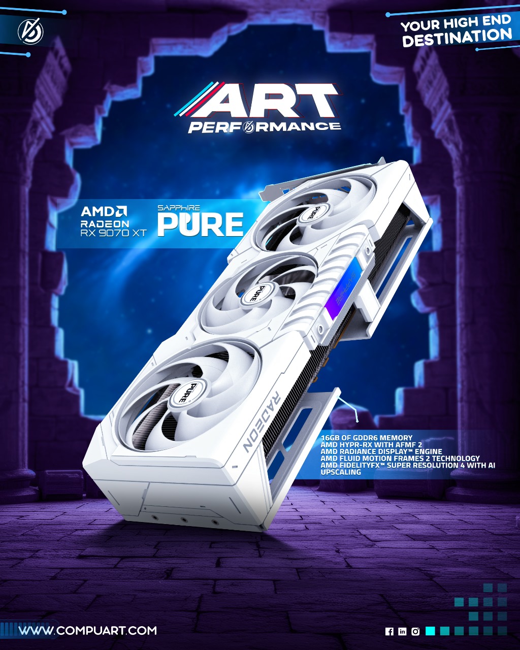 Pure Gaming Experience Ryzen 7 9800X3D RX 9070 XT